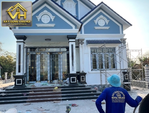 Xây dựng nhà phố tại Long An 